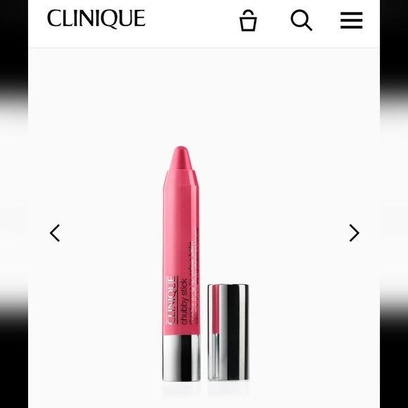 Clinique Chubby Stick Moisturizing Lip Colour Balm- Super Strawberry 🍓 - Picture 2 of 11